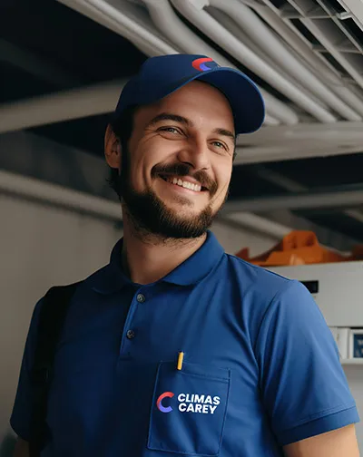 Equipo técnico certificado de Carey HVAC